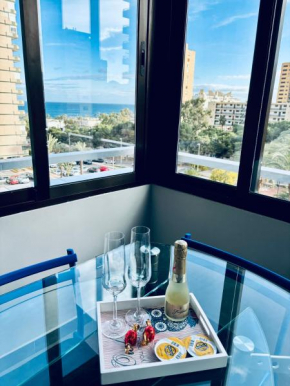 Apartamento en Aguadulce Playa con vistas al mar y piscina Aguadulce
